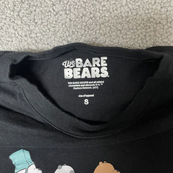 Cartoon Network Mens We Bare Bears‎ beatles Funny Shirt small - Picture 2 of 7